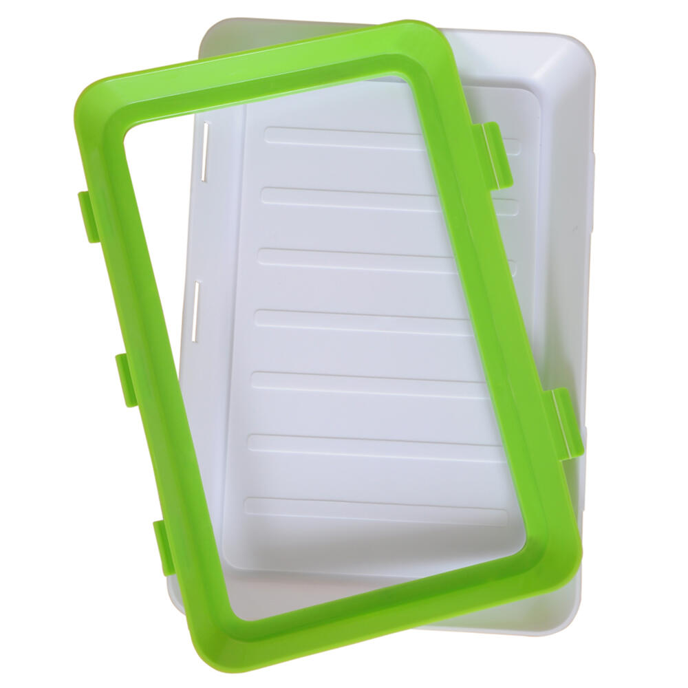 Pack x6 Bandejas Herméticas de Conservación – Reutilizables, Apilables y al Semi Vacío