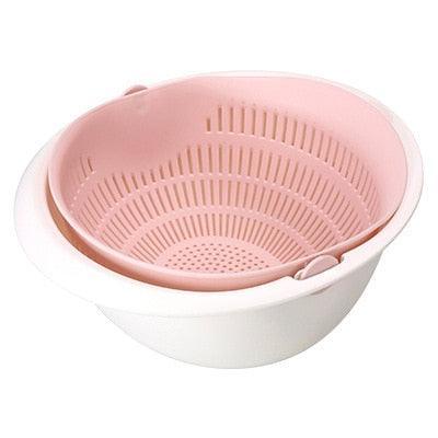 Silicone Kitchen Double Drain Basket - Purovolution