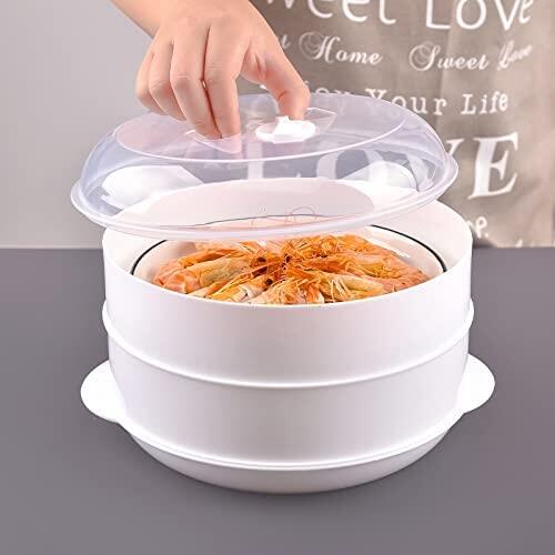 Cazuela para Microondas al Vapor – Pago Contra Entrega