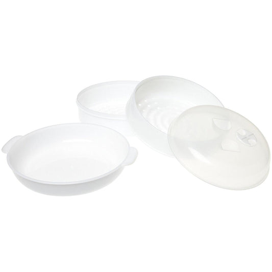 Cazuela para Microondas al Vapor – Pago Contra Entrega